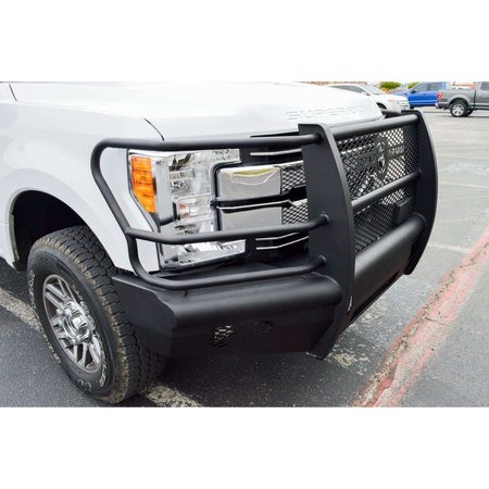 Road Armor 17-17 F250/350 SUPER DUTY FRONT VAQUERO BUMPER WITH FULL GUARD, NON-WI 617VF6B